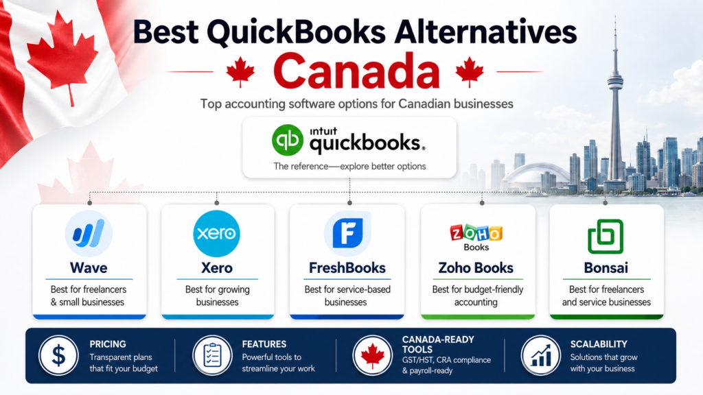 best quickbooks alternatives canada